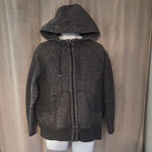 Penningtons 1X Charcoal Hooded Zip Up